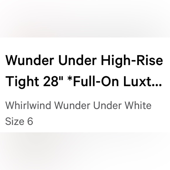 Lululemon Wunder-Under high-rise leggings - Picture 2 of 5